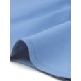 thumbnail image 6 of DARING DIVA Women's Sleeveless Boat Neck A Line Office Work Dress S Blue, 6 of 6