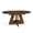 Walnut, variant on Hawsaiy 47.3" Round Dining Table for 4-6 People, Kitchen Table with Storage Shelf, Waterproof Wood Top, Pedestal Base, Wanut