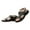 Black, variant on Men's Leather Sandals Arch Support Summer Beach Walking Slip on Shoes with Back Strap Black 8