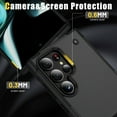 thumbnail image 3 of TECH CIRCLE For Galaxy S22 Protective Case Cover,Built-in Kickstand Heavy Duty Military Grade Protection Shock Proof Armour Cover for Samsung Galaxy S22 6.1" 2022,Black, 3 of 7