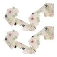 thumbnail image 2 of Dekaim 2 Adornos De Encaje De Flores 3D, 2 Yardas De Largo Y 2,6 Pulgadas De Ancho, Estilo Retro, Diseño De Flores, Adornos De Encaje De Organza, Para Ropa De Faja De Vestir, 2 of 5