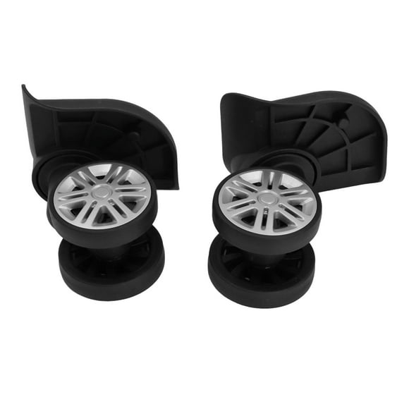 Luggage Suitcase Wheels, 1 Pair Wearproof ABS Luggage Wheel for Repairing