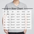 thumbnail image 5 of Blmnix Cotton T Shirts T shirts for Men Pullover Big And Tall Tshirts Blue V-Neck Short Sleeve Athletic Shirts for Men,XXXL, 5 of 5