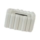 thumbnail image 4 of Dispensador de pañuelos faciales elegante para restaurantes, tocadores y oficinas. blanco, 4 of 9