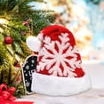 thumbnail image 3 of Christmas Hat Headgear Santa Claus Hat for Winter Dress up Stage Performance Red, 3 of 8