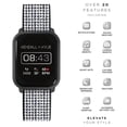 thumbnail image 3 of Kendall + Kylie Female Adult Smart Watch w/ Extra Strap & Earbud Set, Black/Silver, 3 of 7
