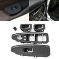 thumbnail image 4 of Window Lifter Panel Cover, Durable Easy To Replace Switch Panel Practical  For Car Black,Beige,Carbon Fiber Style, 4 of 8