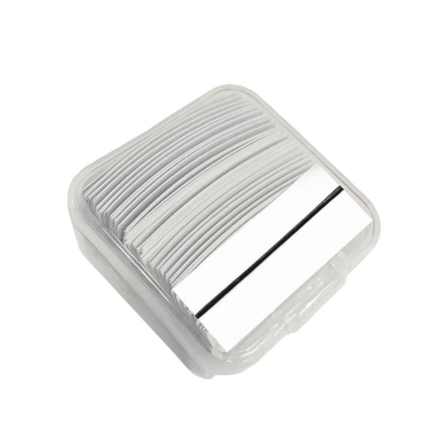 maskred 40 Pcs Colle Auto-Adhésive Double Bande Artiste Sensible à la Chaleur pour Beauté Style A 1Ensemble