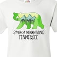 thumbnail image 4 of Inktastic Smoky Mountains, Tennessee- Mountains and Bear Shape Youth T-Shirt, 4 of 5