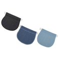 thumbnail image 1 of 3pcs Waist Extender Pregnant Adjustable Waistband Expanders Gray Denim Blue, 1 of 9