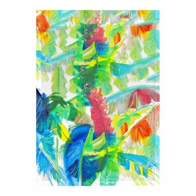 Betsy Drake FL1113G 28 x 40 in. Abstract Palms Flag