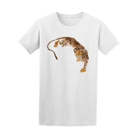 Abstract Watercolor Cheetah Tee Men's -Image by Shutterstock