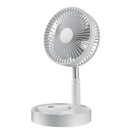 

P9s Folding Charging Fan USB Telescopic Floor Desktop Timer Office Fan