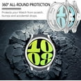 thumbnail image 4 of ZUKKASHAN Compatible with Samsung Galaxy Watch 6 40mm Screen Protector Case Flexible Soft TPU All-Around Protective Face Cover for Galaxy Watch 6 Accessories, 4 of 6