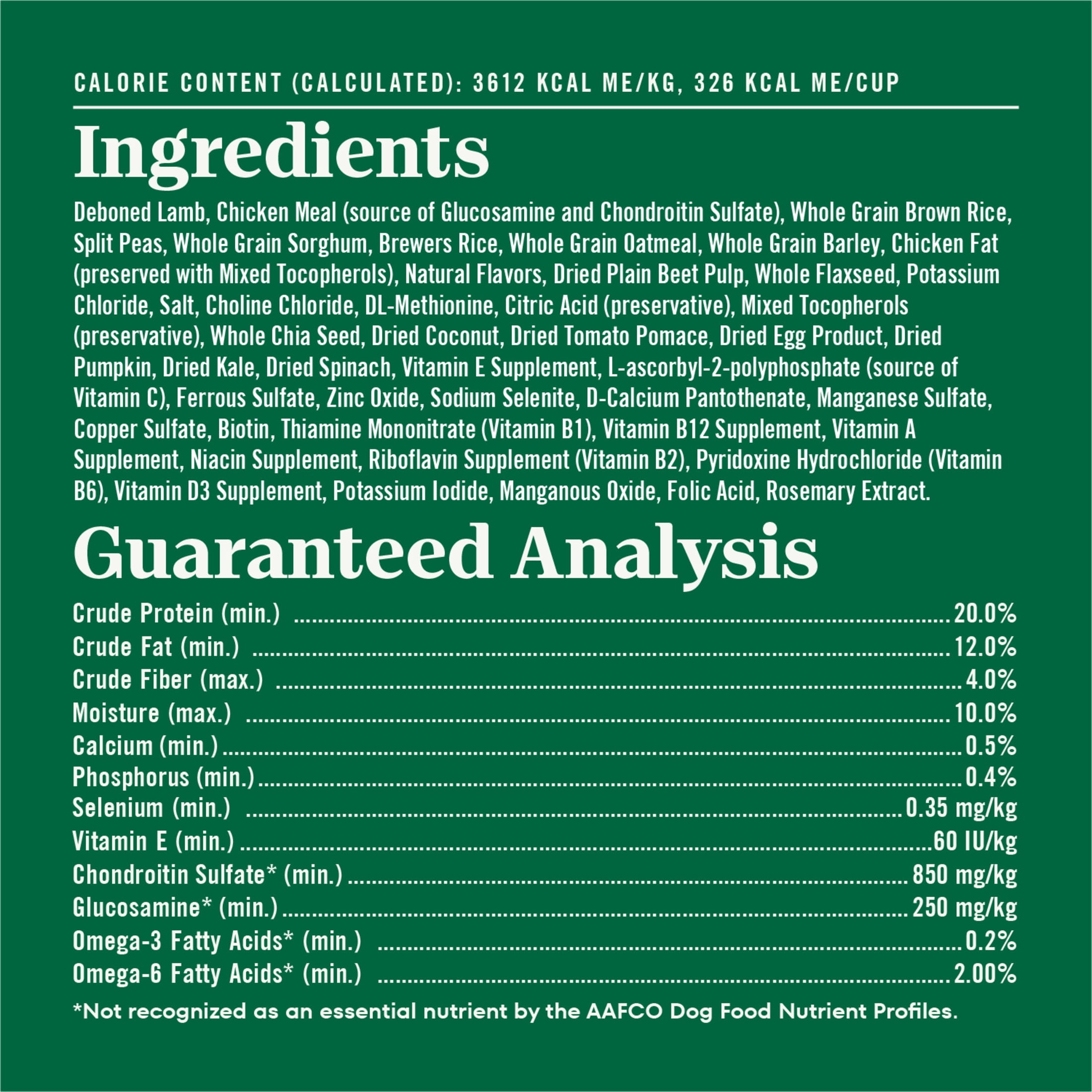 Nutro Natural Choice Adult Large Breed Dry Dog Food, Lamb And Brown Rice Recipe, 36 Lbs.