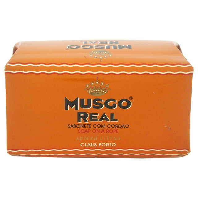 Musgo Real Spiced Citrus Soap on a Rope by Claus Porto for Unisex - 6.7 oz Soap