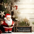 thumbnail image 2 of Parisloft Merry Christmas Farmhouse Wood Farmed Tabletop Sign, 2 of 10
