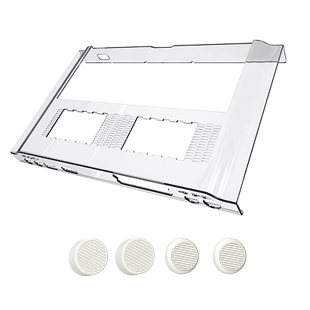 Funda protectora Likrtyny para PC con 4 Tapas para el Pulgar para Lenovo Legion Go Marfil