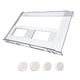 thumbnail image 1 of Funda protectora Likrtyny para PC con 4 Tapas para el Pulgar para Lenovo Legion Go Marfil, 1 of 9