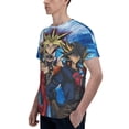 thumbnail image 6 of Yu-Gi-Oh Shirt 3d Printed T Shirt Crewneck Short Sleeve Top Tees For Mens, 6 of 6