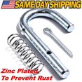 thumbnail image 4 of HD Switch Deck Release Pin & Spring w/ Zinc Upgrade for Cub Cadet MTD Troy-Bilt Craftsman Ryobi White Ryobi Yard Machines Ranch King Lawn Mower Tractor 747-1116 932-0306A 714-0470 917-04074 947-1116, 4 of 4
