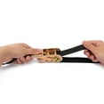thumbnail image 2 of GOGHOST Ratchet Tie Down Strap，12' x 1"，780lb, Black, 2 of 7