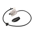 thumbnail image 2 of DYNWAVECA Base d'Antenne Radio Assemblage 5064394AH Noir pour Dodge RAM 5500 Raccords, 2 of 8