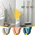 thumbnail image 3 of PVCS Palm Mop Rack Card Seat No Constant Hook Strong Punch-Free Mop Clip Bathroom Wall Mount, 3 of 8
