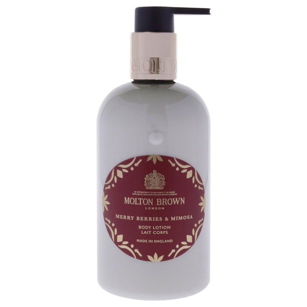 Loción corporal Merry Berries and Mimosa de Molton Brown para unisex - Loción corporal de 10 oz