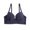 Blue, variant on Bra Underwire Push Up Modern Demi Lightly Padded With Convertible Straps