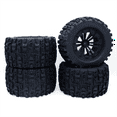 thumbnail image 3 of 4PCS 125mm 1.9 Beadlock Wheel Rim Tire Set for 1/10 RC Crawler Car TRX4 RC-4WD D90 Axial SCX10 II III ,E, 3 of 6