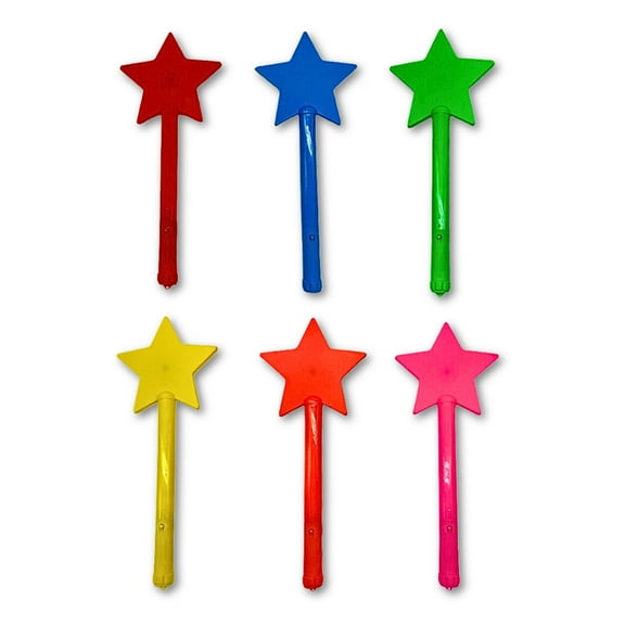 Mardi Gras Spot 15" LED Star Wand - Assorted Colors (Each)