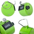 thumbnail image 3 of GOGO ABS Handheld Tally Counter, 4 Digit Display Clicker, for Sport Events Coach - Yellow, 3 of 7