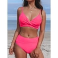thumbnail image 3 of Maillot de Bain une Pièce pour Femme à Volants, Lacé, Tenue de Plage, Contrôle du Ventre, Costume de Bain, 3 of 4