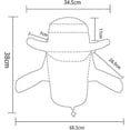 thumbnail image 3 of Chapeaux de Pêche, Chapeau de Randonnée Pliable en Nylon avec Protection Uv, 3 of 5