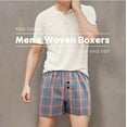 thumbnail image 2 of Natural Feelings Cotton Woven Mens Underwear Boxers Underwear Classic Mens Boxer Shorts, 2 of 3