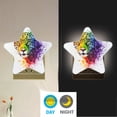 thumbnail image 4 of Star Shaped Energy Saving Night Light Living Room Night Light, Bedroom Night Light, Corridor Night Light, Study Night Light Rainbow Leopard Pattern, 4 of 6