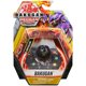 Photo 1 of Bakugan, Crustillion, 2-inch Tall Geogan Rising Collectible Action Figure and Trading Card