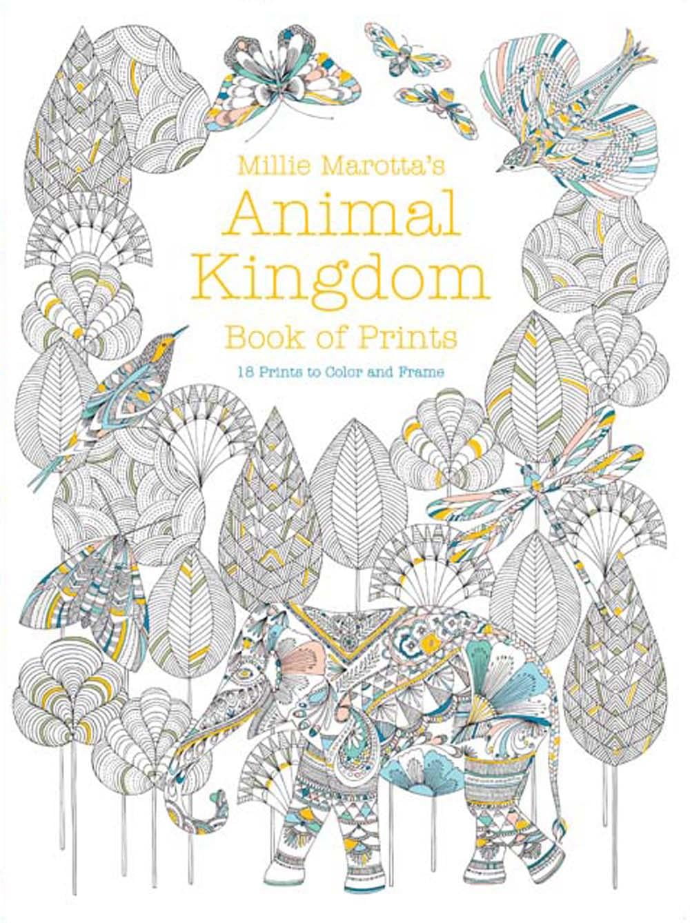 Millie Marotta Adult Coloring Book Millie Marotta's Animal Kingdom