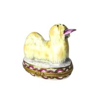 Bichon Frise Limoges Box for Dog Lovers Limoges Box Porcelain Figurine