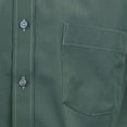 thumbnail image 4 of Manchester Camisa de Vestir Regular Fit  Militar, 18" Cuello 34" Manga Manchester 5062G, 4 of 4