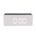 thumbnail image 2 of Ts-S69 Reloj Despertador Con Espejo 12/24 Horas Led Reloj Despertador Eléctrico Reloj Despertador Rectangular Multifuncional Con Dos Brillos Ajustables Para El Hogar Oficina Hotel sonducket HA027442-01, 2 of 7