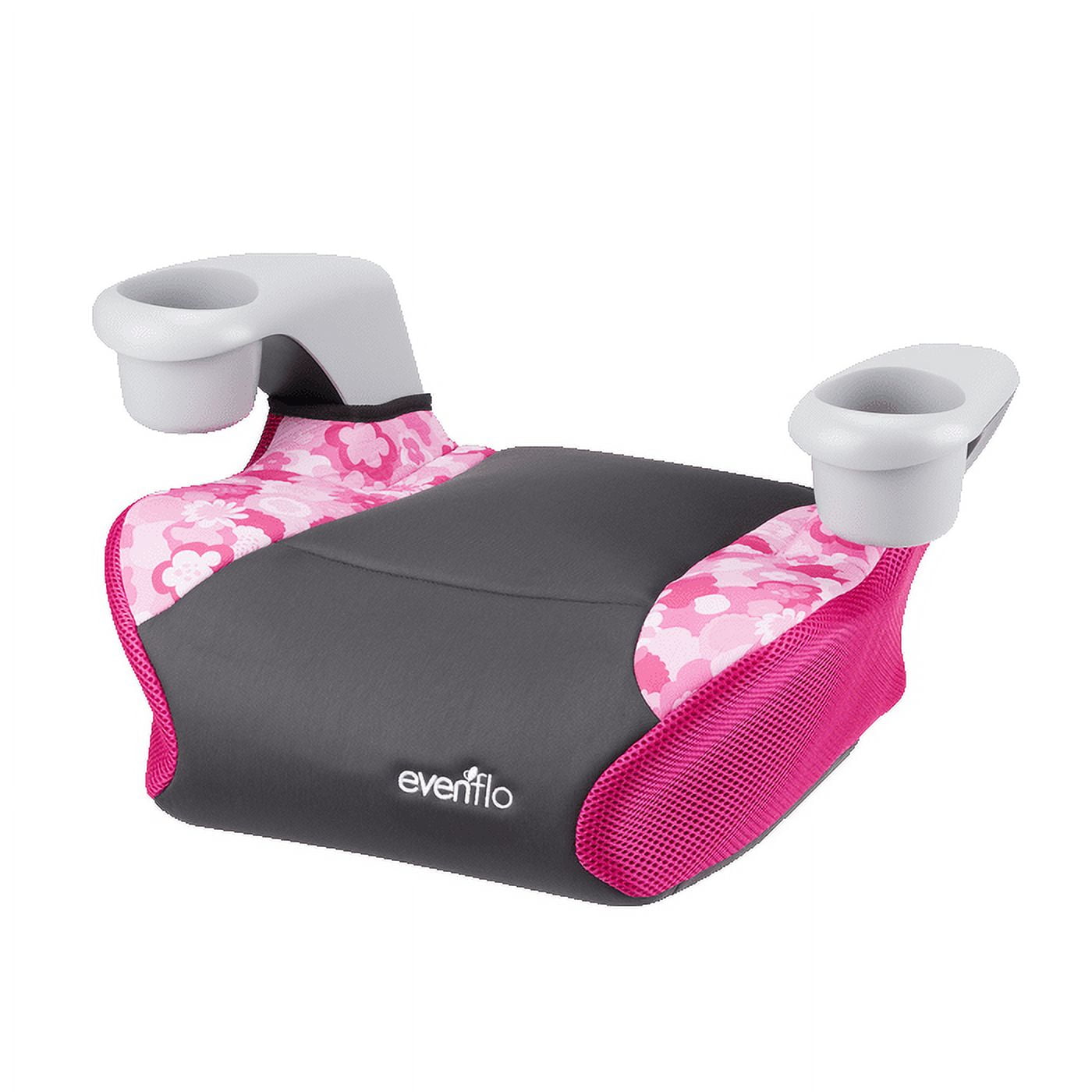 Evenflo Big Kid Sport High Back Booster Car Seat, Peony Playground