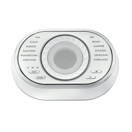 Homedics SoundSpa® Ultra Portable Rechargeable Sound Machine,