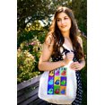 thumbnail image 2 of Austin, Texas, Acoustic Guitar Pop Art (100% Cotton Canvas Reusable Tote Bag), 2 of 3