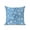 SteelBlue, variant on 1 Pack Outdoor Throw Pillow, Sea Starfish Waterproof Pillow with Insert Included, Watercolor Ocean Starfish Summer Blue Decorative Accent Cushion Sofa Pillows for Patio Porch, 16 x 16 In