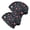 Pioneer Flower Floral Print Pattern-1, variant on Pioneer Flower Floral Print Pattern 2 Pack Slouchy Beanie Hat, Casual Daily Beanie with Stretchy Fabric & Soft Texture, Stretchy Polyester Gifts for Daily Home Outdoor