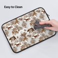 thumbnail image 5 of Bingfone leaf Moose fox owls tree Laptop Sleeve Case 13 inch , 360° Protective Computer Carrying Bag, 5 of 8