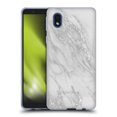 thumbnail image 1 of Head Case Designs Officially Licensed Nature Magick Marble Metallics Silver Soft Gel Case Compatible with Samsung Galaxy A01 Core (2020), 1 of 7