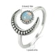 thumbnail image 5 of Qarigey Anillo ajustable de aleación para mujer, anillo ajustable abierto duradero y exquisito, informal y elegante Ropa, zapatos y accesorios Miscelánea, 5 of 6